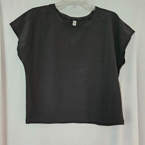 RBX NWT Women's Black Cap Sleeve Top, Med - Picture 1 of 10